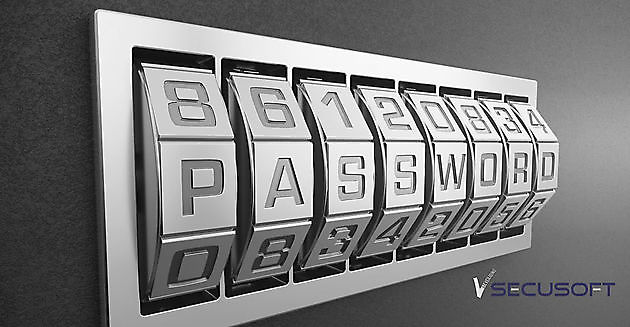 Only strong passwords possible - Secusoft B.V. software for security officers