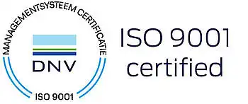 ISO 9001 certificate for quality management - Secusoft B.V. software for security officers